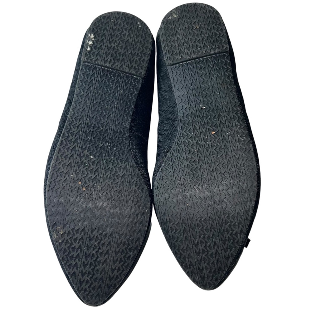Michael Kors Black Dress Shoes with Silver Accents - Picture 9 of 10